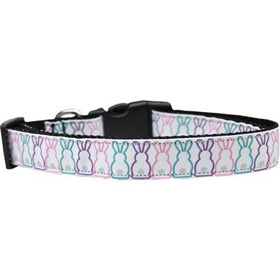 Dog & Cat Nylon Collar or Leash, "Bunny Tails"