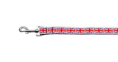 Dog & Cat Nylon Collar or Leash, "Tiled Union Jack"
