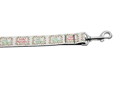 Christmas Dog & Cat Nylon Collar or Leash, "Feliz Navidad"