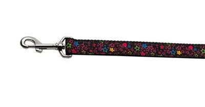 Dog & Cat Nylon Collar or Leash, "Black Star"