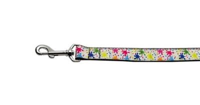 Dog & Cat Nylon Collar or Leash, "Splatter Paint"