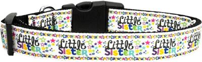 Dog & Cat Nylon Collar or Leash, "Little Sister"