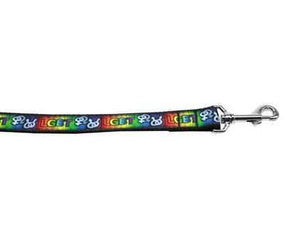 Dog & Cat Nylon Collar or Leash, "LGBT"