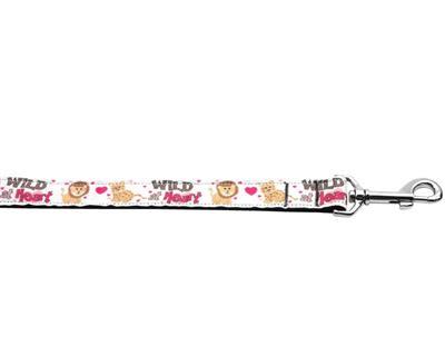 Dog & Cat Nylon Collar or Leash, "Wild At Heart"