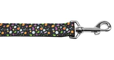 Halloween Dog & Cat Nylon Collar or Leash, "Halloween Confetti"
