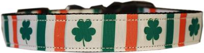 Dog & Cat Nylon Collar or Leash, "Irish Pride"
