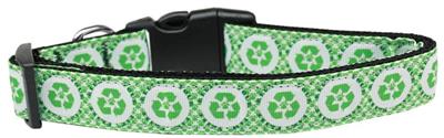 Dog & Cat Nylon Collar or Leash, "Reduce Paw Print"