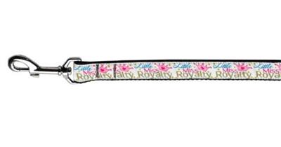 Dog & Cat Nylon Collar or Leash, "Little Miss Royalty"