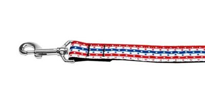 Dog & Cat Nylon Collar or Leash, "Stars and Stripes"