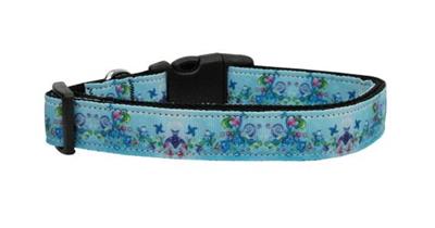 Dog & Cat Nylon Collar or Leash, "Dreamy Blue"