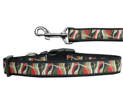 Dog & Cat Nylon Collar or Leash, "Lava Lamp"
