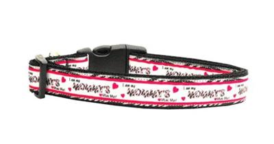 Dog & Cat Nylon Collar or Leash, "Mommy's Mini Me"