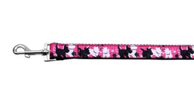 Dog & Cat Nylon Collar or Leash, "Plaid Pups"