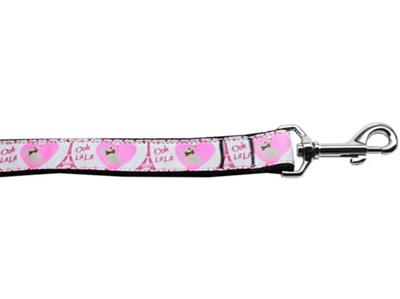 Dog & Cat Nylon Collar or Leash, "Oh La La Paris"