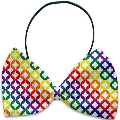 Dog & Cat Bow Ties, "Rainbow Pride Group"
