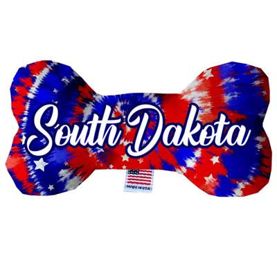 Dog Plush Bone Toys, "South Dakota State Options"