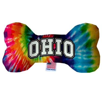 Dog Plush Bone Toys, "Ohio State Options"