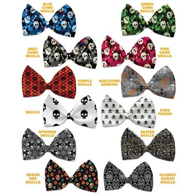 Halloween Dog & Cat Bow Ties, "Trick-Or-Treat Group"