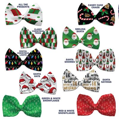Christmas Pet Bow Ties, "Christmas Carols Group"
