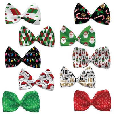 Christmas Pet Bow Ties, "Christmas Carols Group"