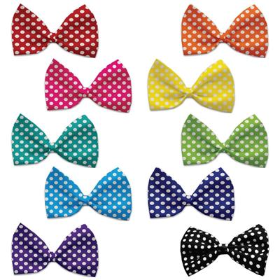 Dog & Cat Bow Ties, "Swiss Dots Group"