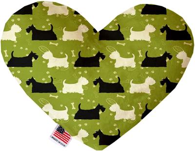 Dog Plush Heart or Bone Toy, "Westie World Group"