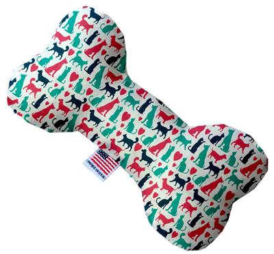 Dog Plush Heart or Bone Toy, "Westie World Group"