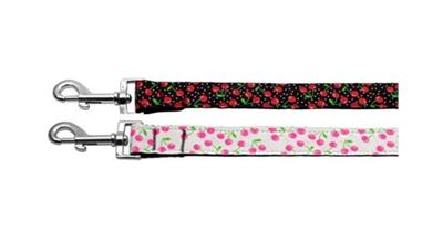 Dog & Cat Nylon Collar or Leash, "Cherries"