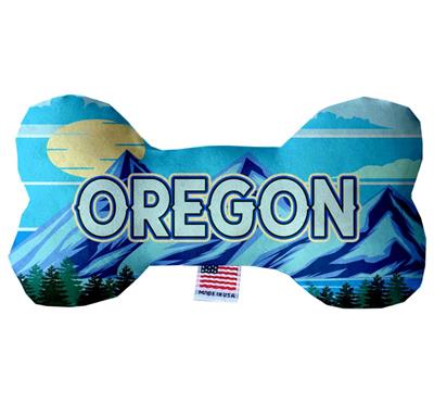 Dog Plush Bone Toys, "Oregon Mountains"