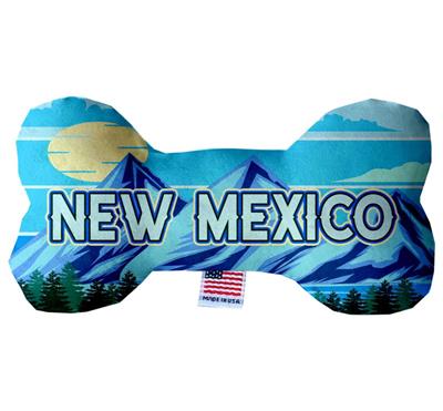 Dog Plush Bone Toys, "New Mexico Mountains"