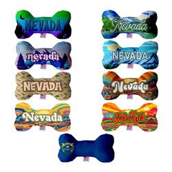 Dog Plush Bone Toys, "Nevada Mountains"