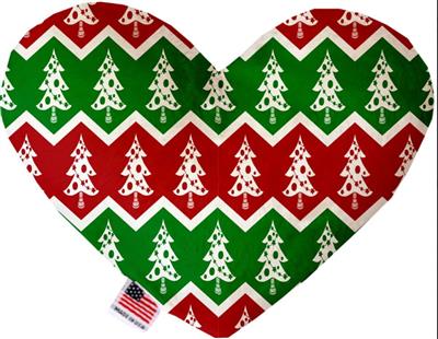Christmas Dog Plush Heart or Bone Toy, "Classy Christmas Group"