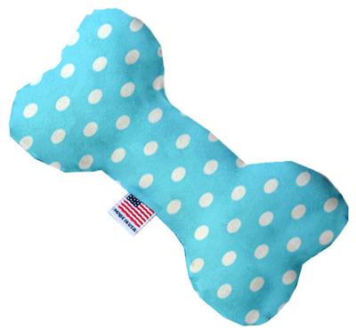 Dog Plush Heart or Bone Toy, "Polka Dots Group"
