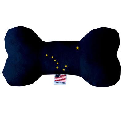 Dog Plush Bone Toys, "Alaskan Mountains"