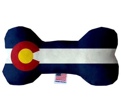 Dog Plush Bone Toys, "Colorado Mountains"