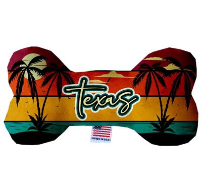 Dog Plush Bone Toys, "Texas Coast"