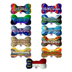 Dog Plush Bone Toys, "North Carolina Mountains"