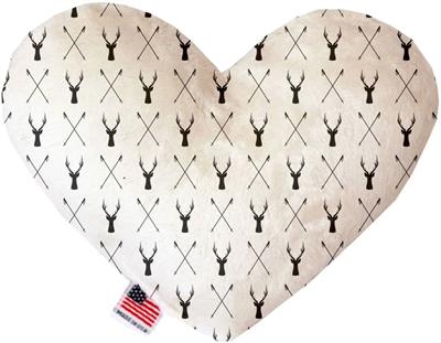 Dog Plush Heart or Bone Toy, "Forest Friends Group"