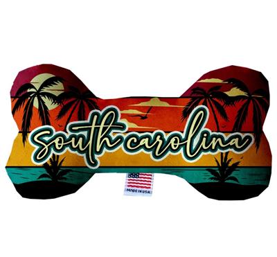 Dog Plush Bone Toys, "South Carolina State Options"