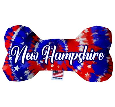Dog Plush Bone Toys, "New Hampshire State Options"