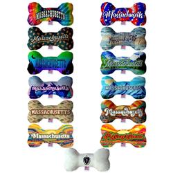 Dog Plush Bone Toys, "Massachusetts State Options"