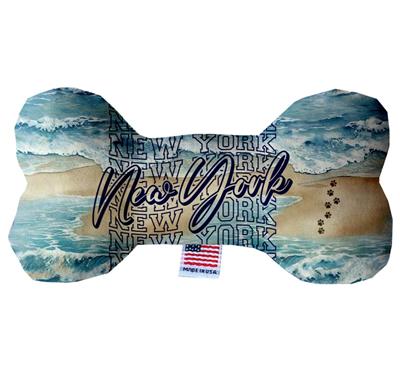 Dog Plush Bone Toys, "New York State Options"