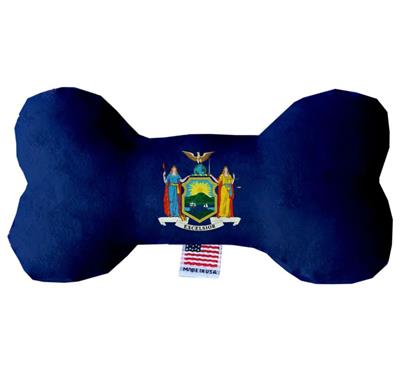 Dog Plush Bone Toys, "New York State Options"