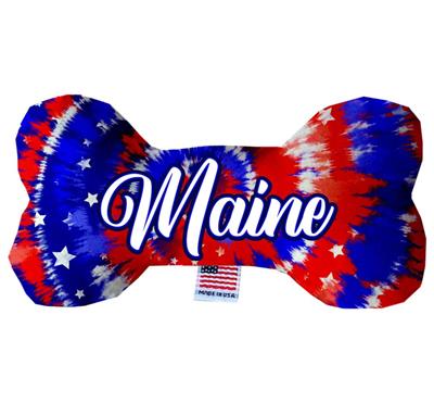 Dog Plush Bone Toys, "Maine State Options"