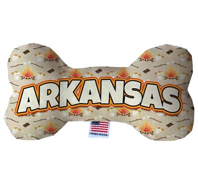 Dog Plush Bone Toys, "Arkansas State Options"
