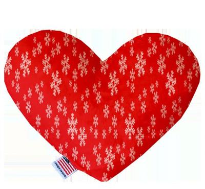 Christmas Dog Plush Heart or Bone Toy, "Candy Cane Lane Group"