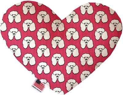 Dog Plush Heart or Bone Toy, "Dapper Dogs Group"