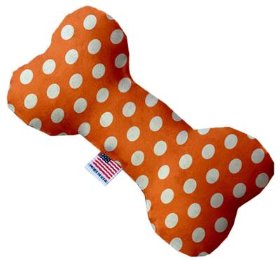 Dog Plush Heart or Bone Toy, "Swiss Dots Group"