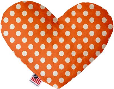 Dog Plush Heart or Bone Toy, "Swiss Dots Group"