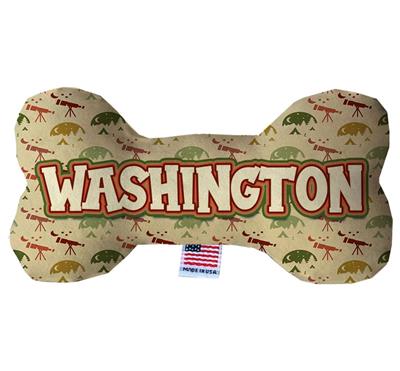 Dog Plush Bone Toys, "Washington State Options"
